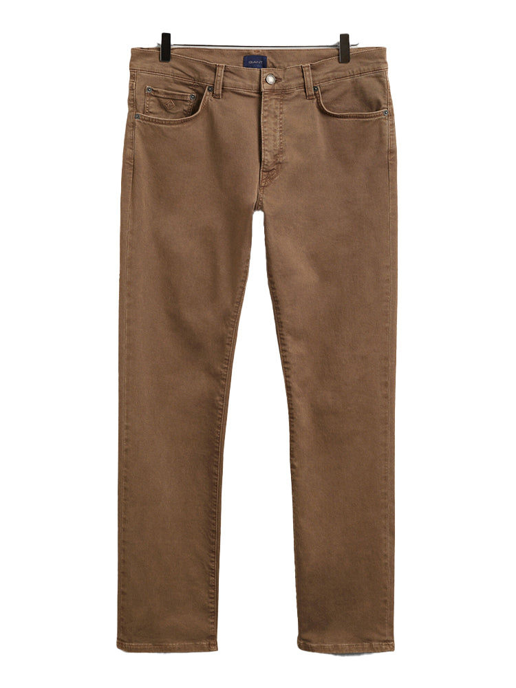Arley Regular Fit Desert Jeans - Desert Brown