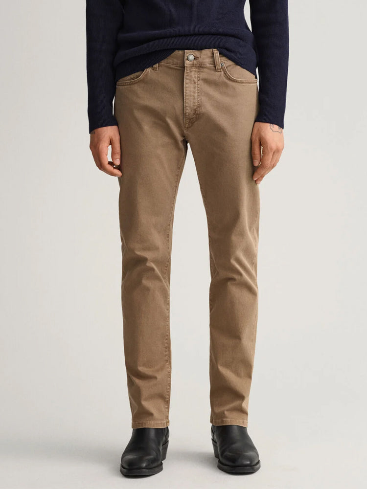 Arley Regular Fit Desert Jeans - Desert Brown