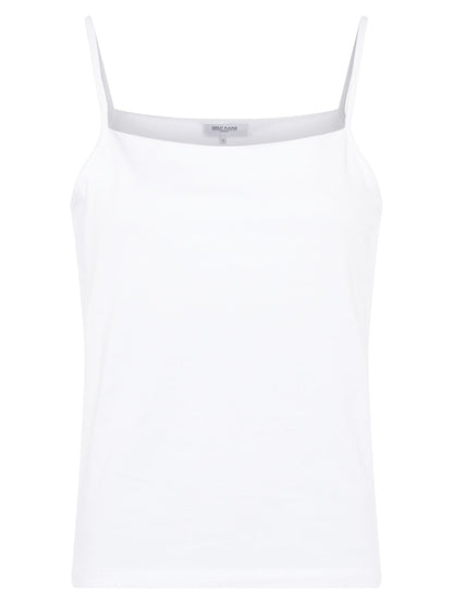 Core Organic Fitted Cami - White