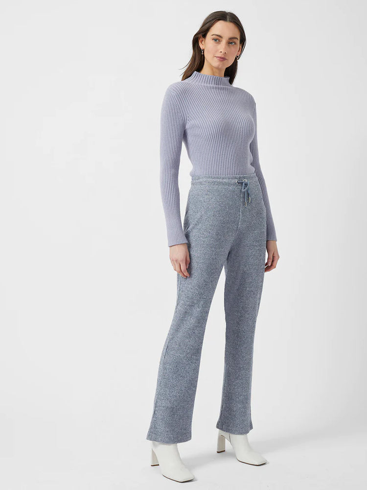 Soft Lounge Tie Waist Trousers - Classic Navy