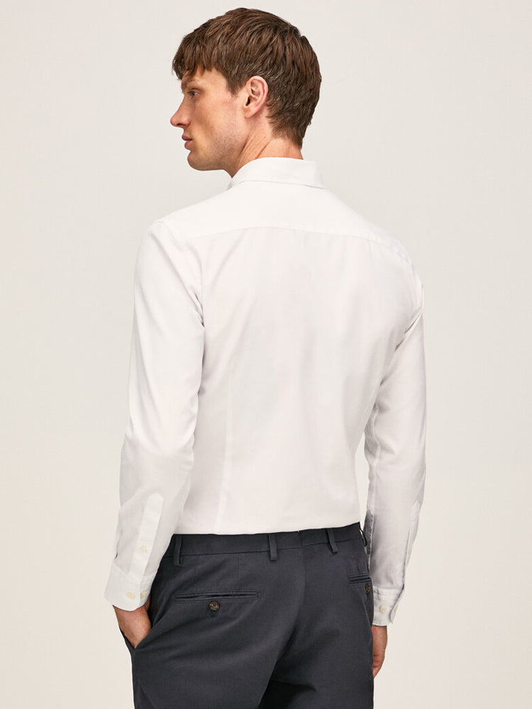 Washed Oxford Shirt - White