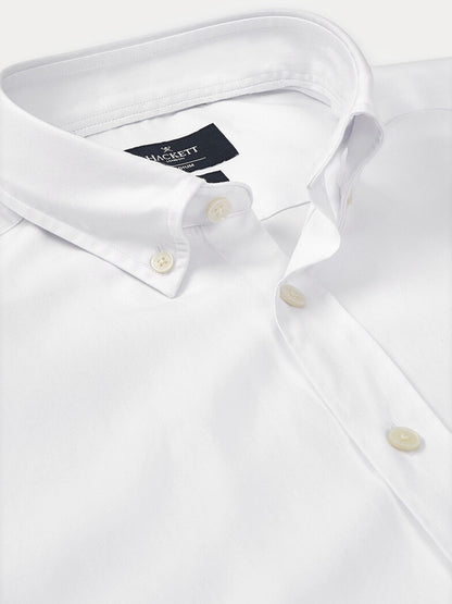 Washed Oxford Shirt - White