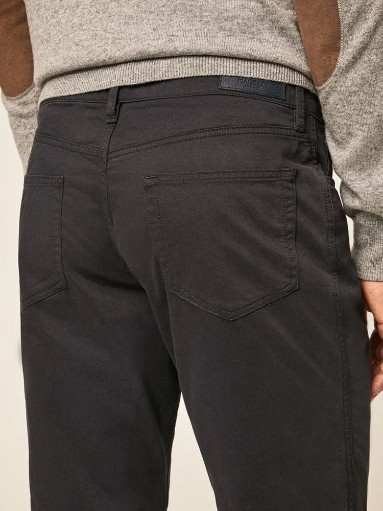 Cotton Twill Pants - Navy