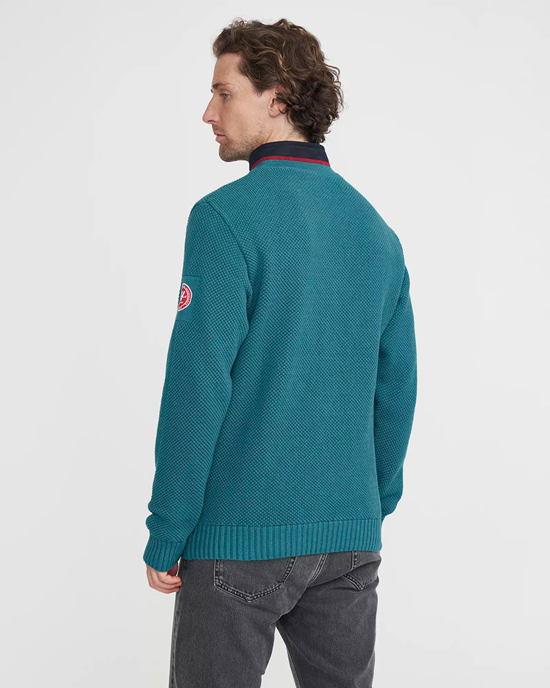 Classic Windproof Sweater - Peacock