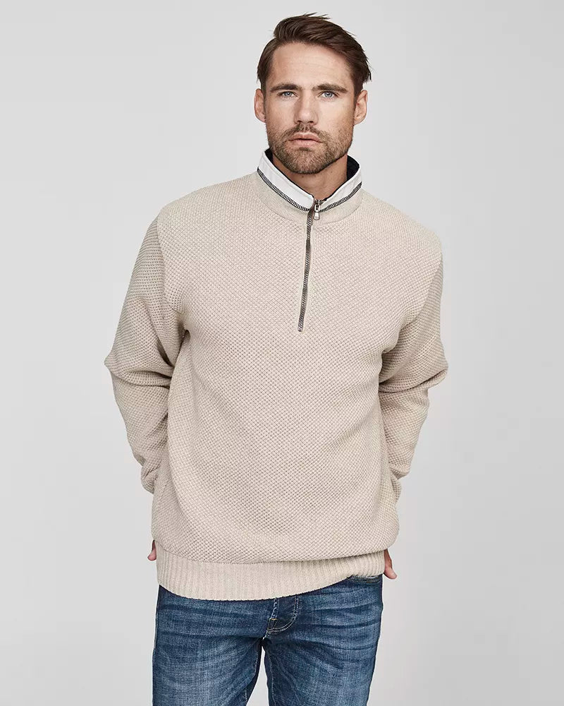 Classic Windproof Sweater - Khaki