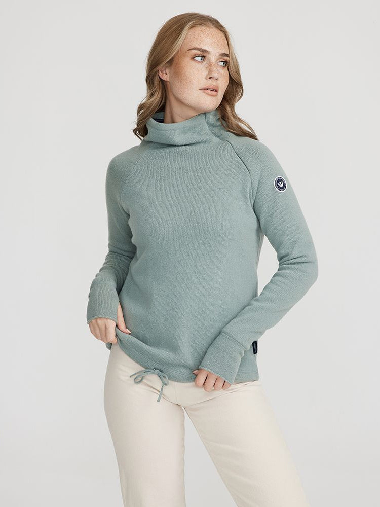 Martina Windproof Sweater - Sage