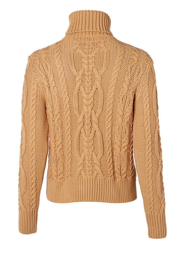 Belgravia Cable Knit - Camel