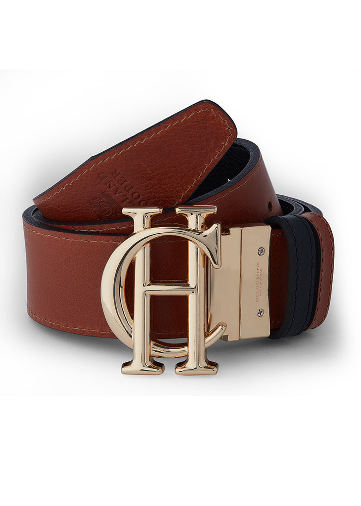 Classic Reversible Belt - Black Tan