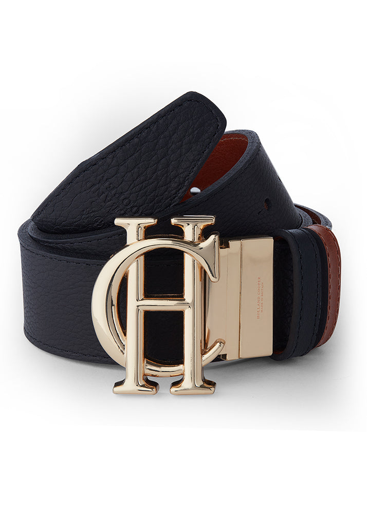 Classic Reversible Belt - Black Tan