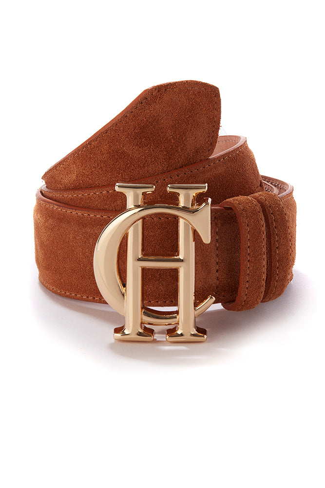 Classic Belt - Tan Suede