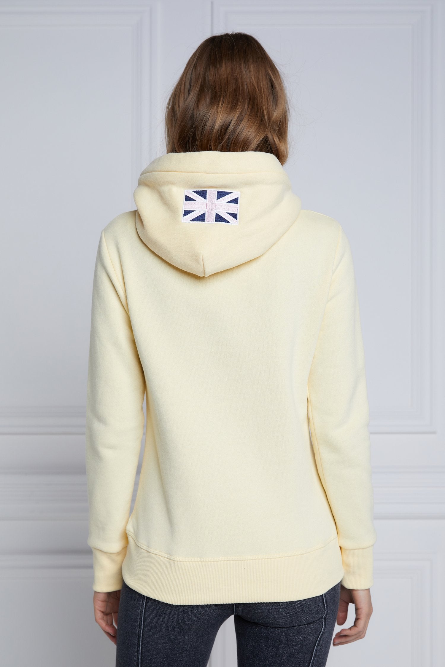 GBE Flock Logo Hoodie - Lemon