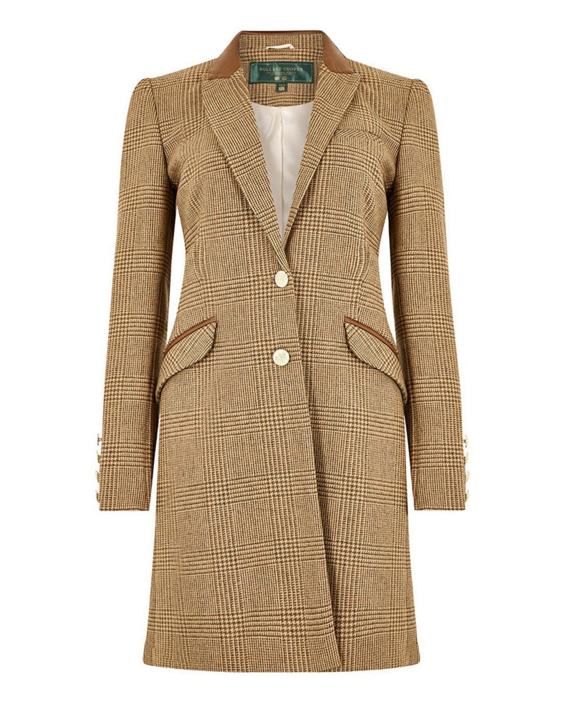 Kempton Coat - Tawny