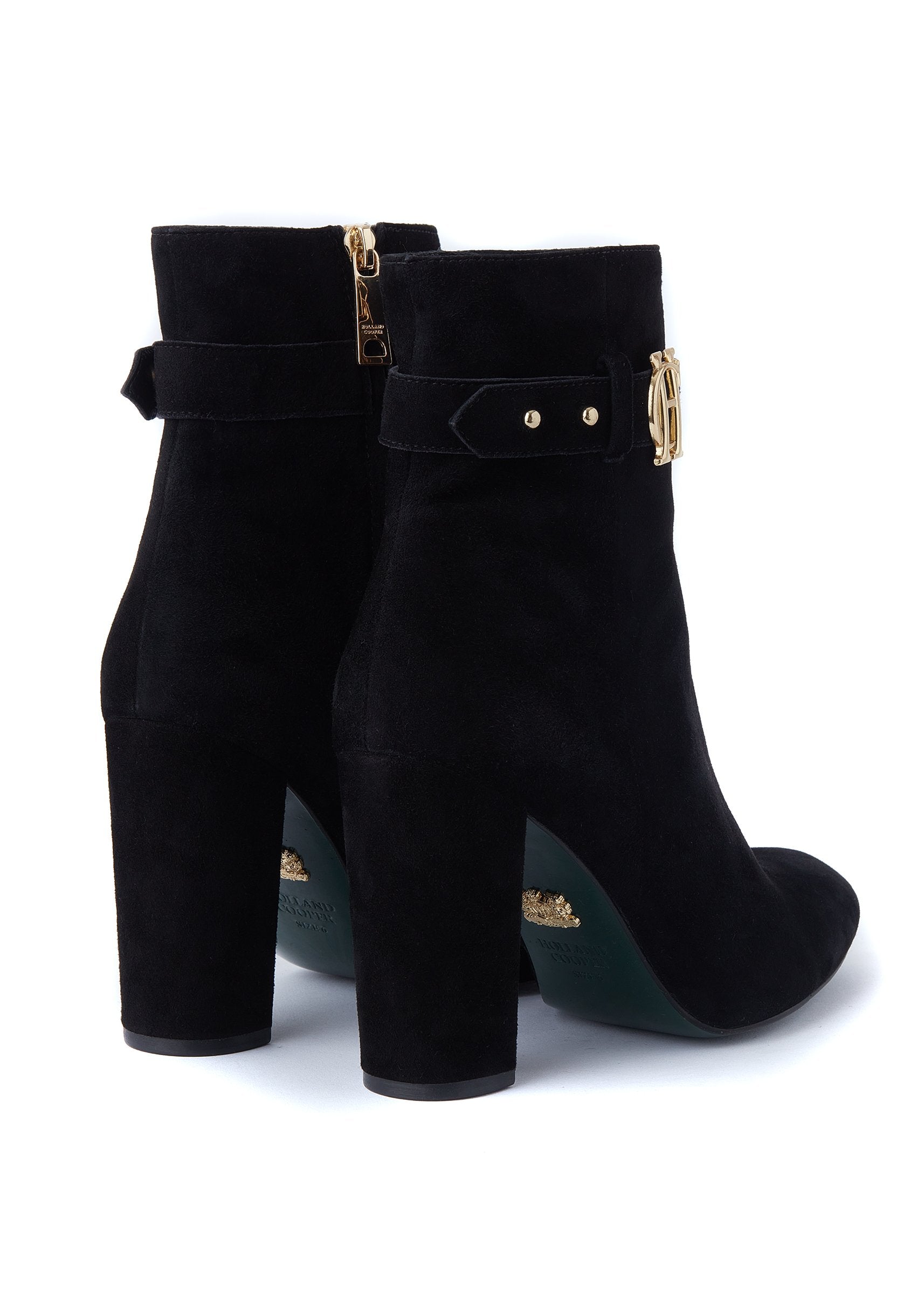 Mayfair Suede Ankle Boot - Black