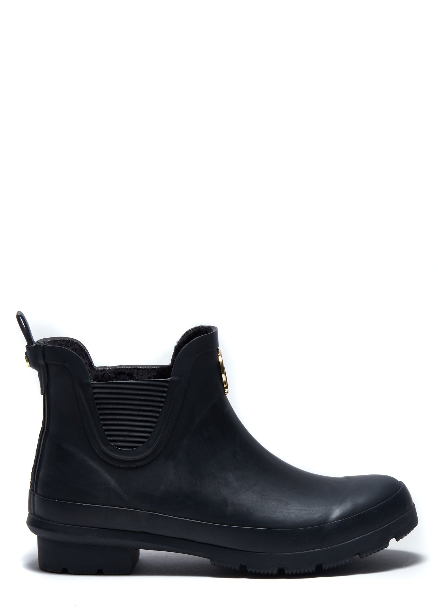 Rubber Chelsea Boot - Black