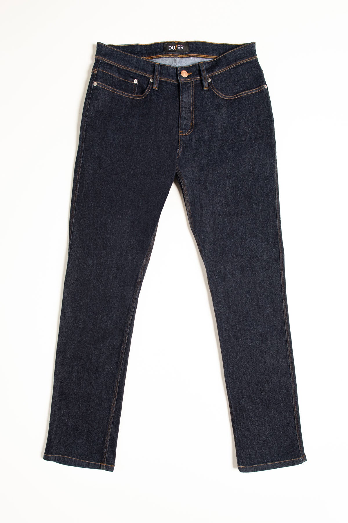 Performance Relaxed Denim Jeans - Heritage Rinse