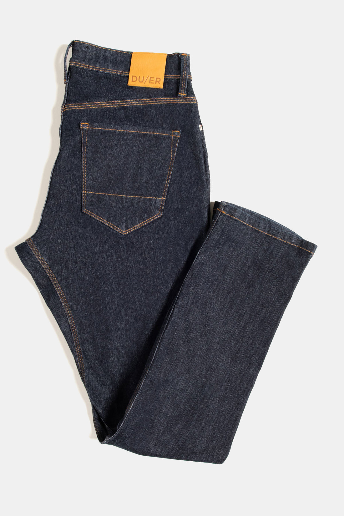 Performance Relaxed Denim Jeans - Heritage Rinse
