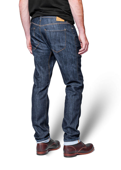Performance Relaxed Denim Jeans - Heritage Rinse