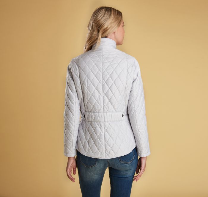 Flyweight Cavalry Quilted Jacket - Ice White