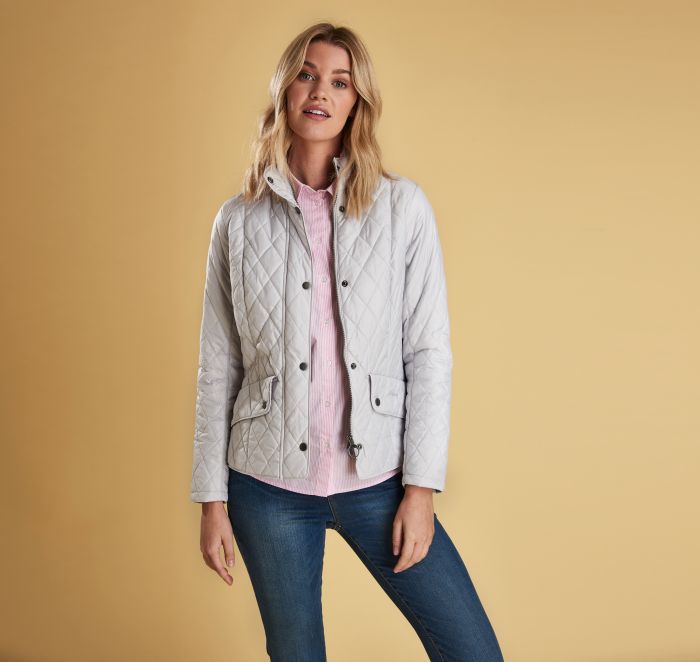 Flyweight Cavalry Quilted Jacket - Ice White