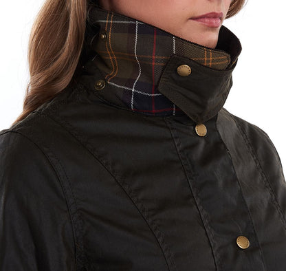Belsay Wax Jacket - Olive