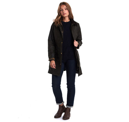 Belsay Wax Jacket - Olive