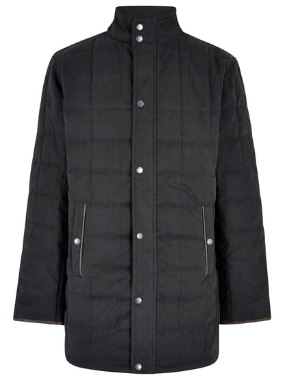 Cashel Quilted Jacket - Navy