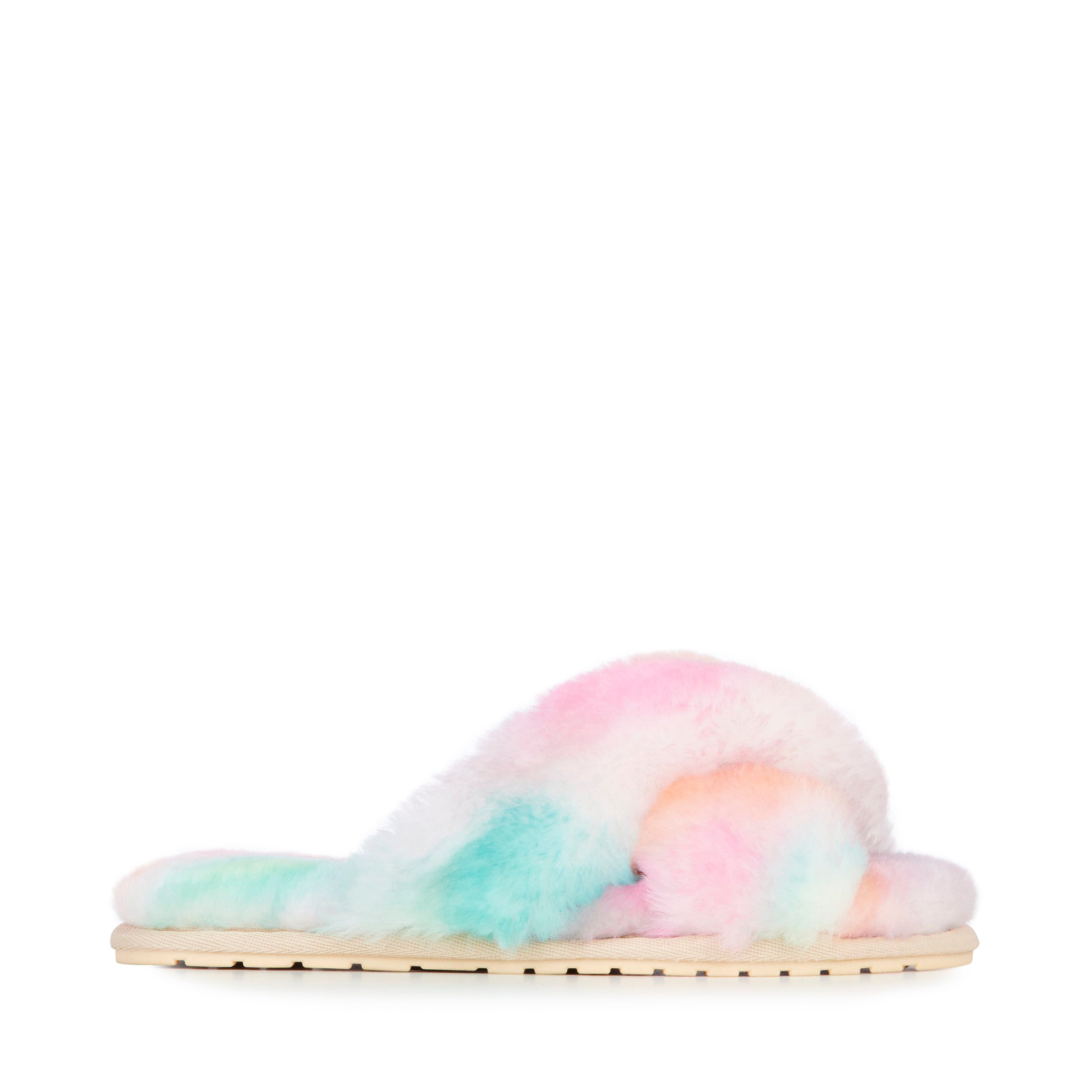 Mayberry Tie Dye Slippers - Fairy Floss