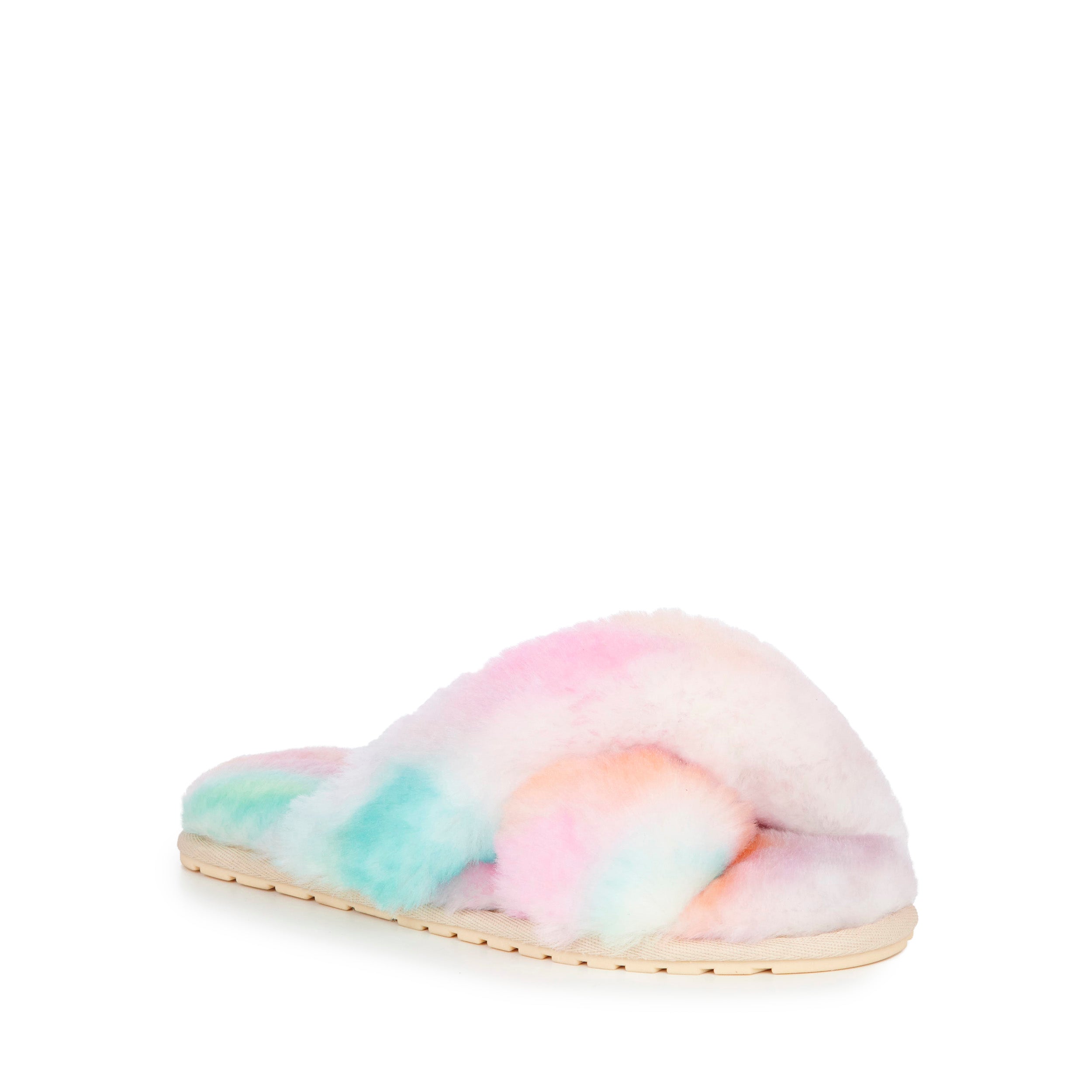 Mayberry Tie Dye Slippers - Fairy Floss