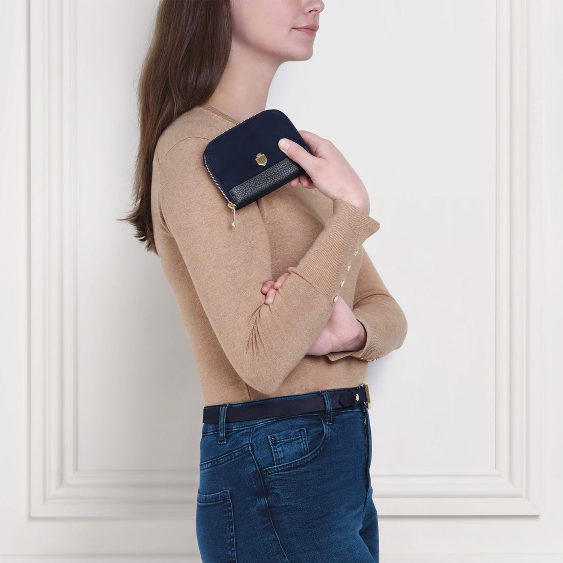 Mini Salisbury Purse - Navy