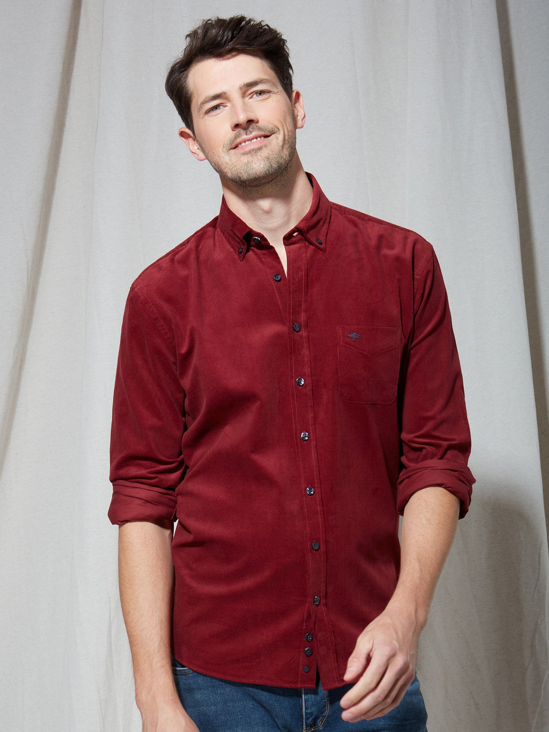 Soft Corduroy Shirt - Amarena