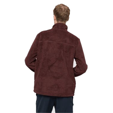 Chilly Walk Fleece Jacket - Cordovan Red