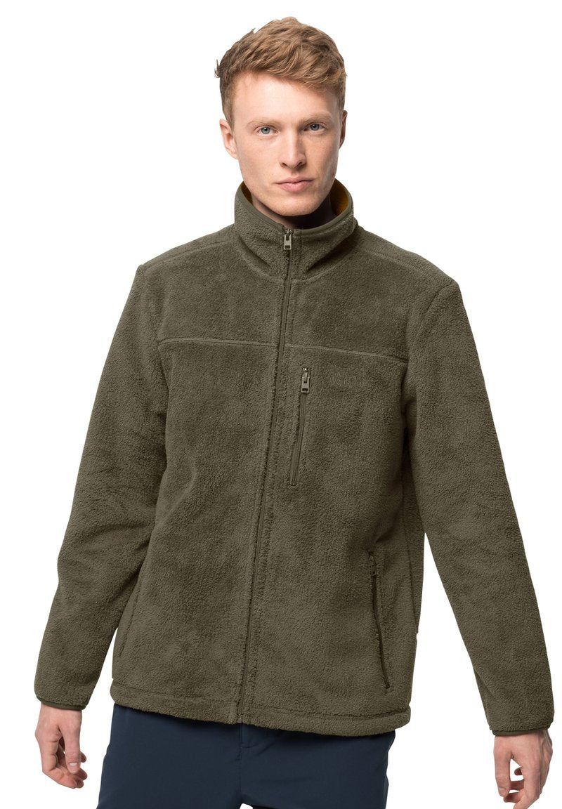 Chilly Walk Fleece Jacket - Bonsai Green