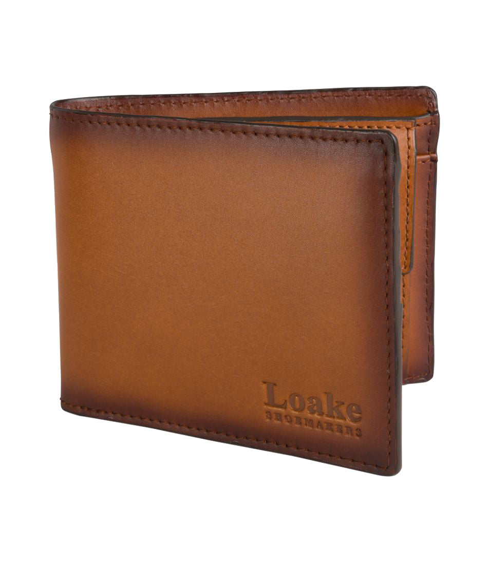 Barclay Coin and Card Wallet - Chestnut