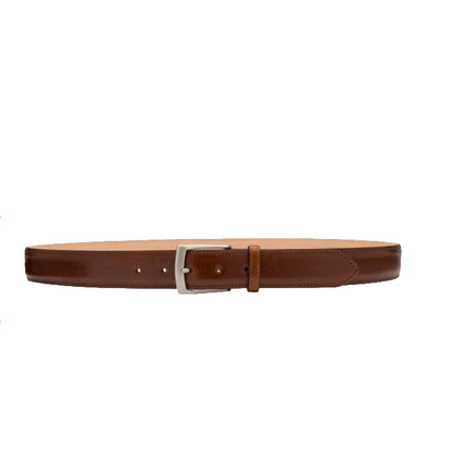 Henry Leather Belt - Mahogany