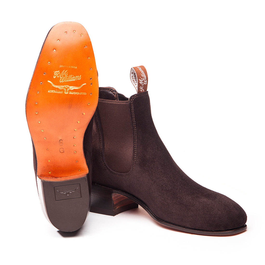 Kimberley Suede Boots - Chocolate