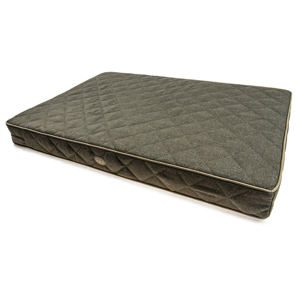 Medium Cushion Dog Bed - Vert Chameau