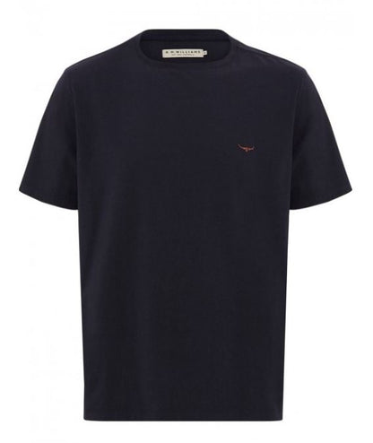 Parson T Shirt - Navy/Chestnut