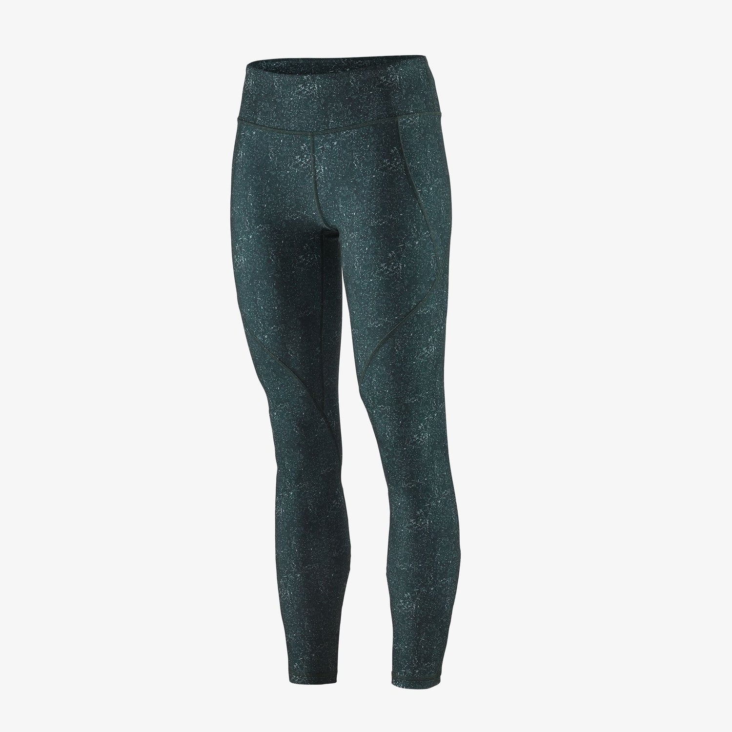 Centered Tights - Cosmic Carving: Northern Green