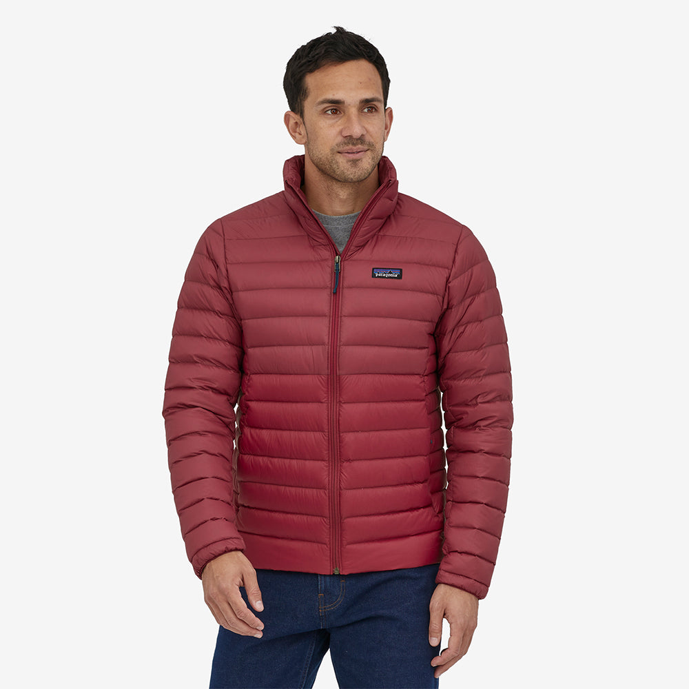 Down Sweater - Wax Red