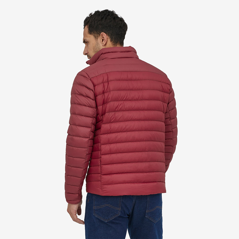 Down Sweater - Wax Red