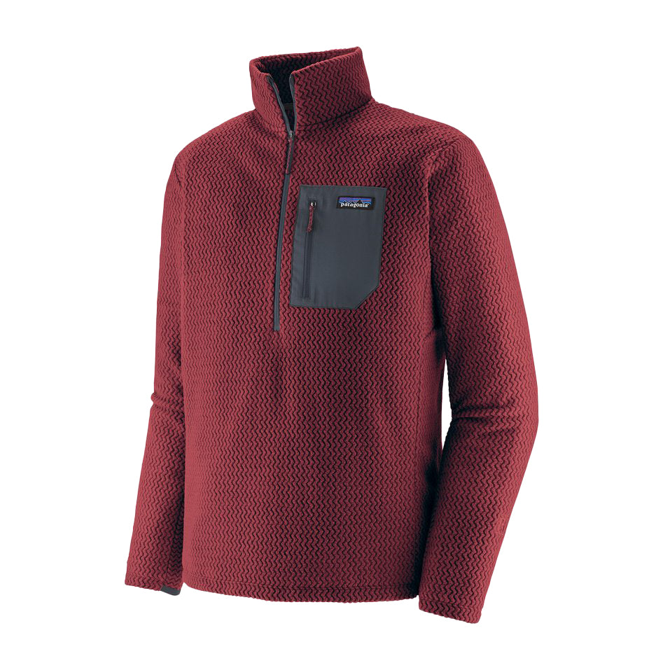 R1 Air Zip-Neck - Sequoia Red