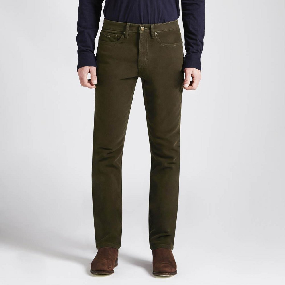 Ramco Moleskin Jeans - Olive