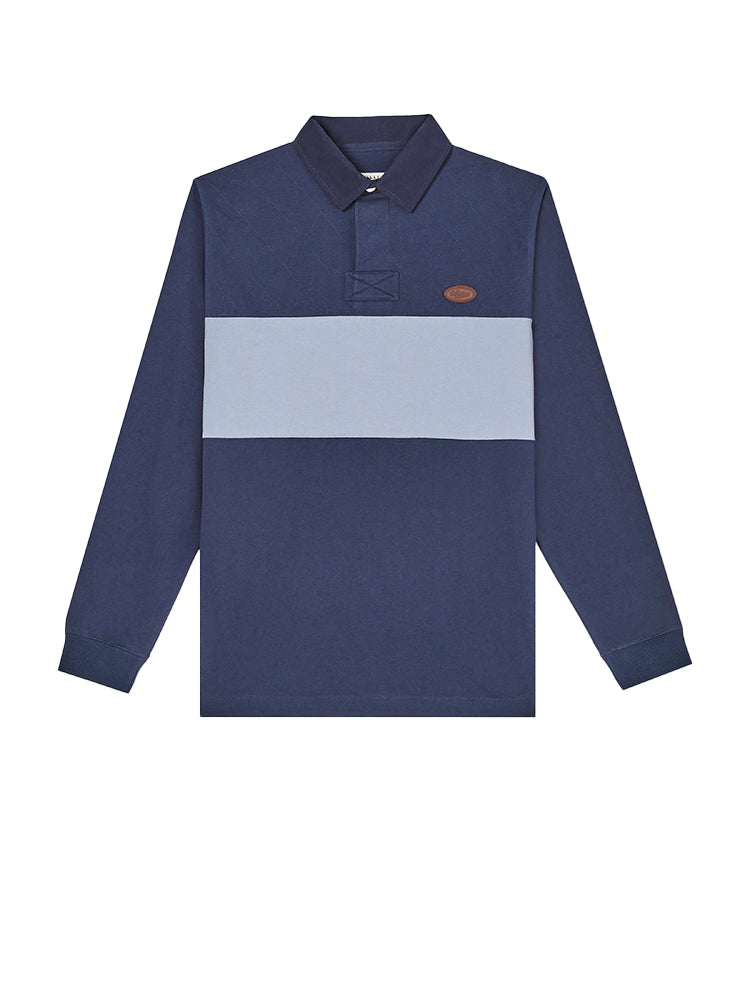 Trentham Quilted Rugby - Blue/Navy