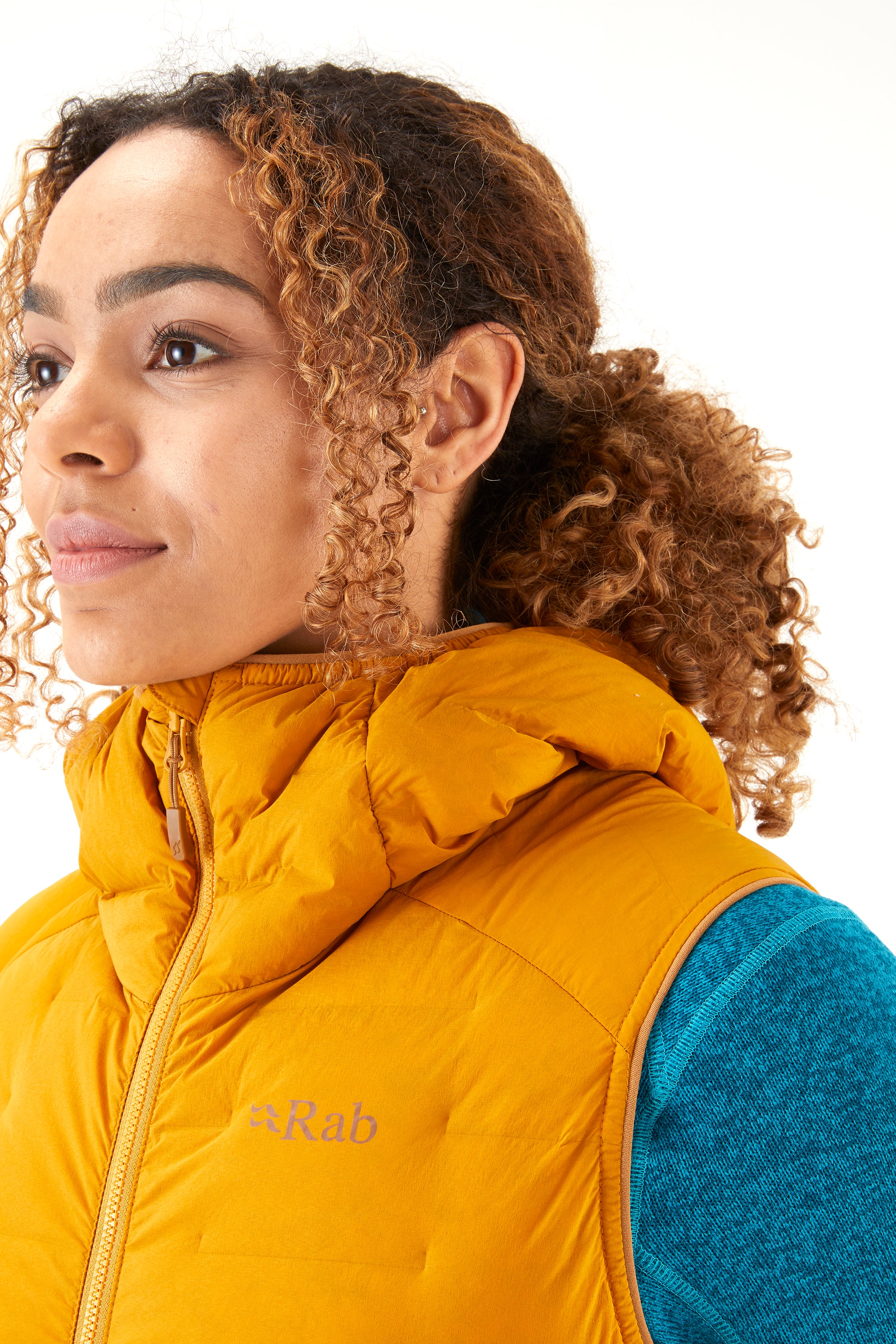 Cubit Stretch Down Vest - Dark Butternut