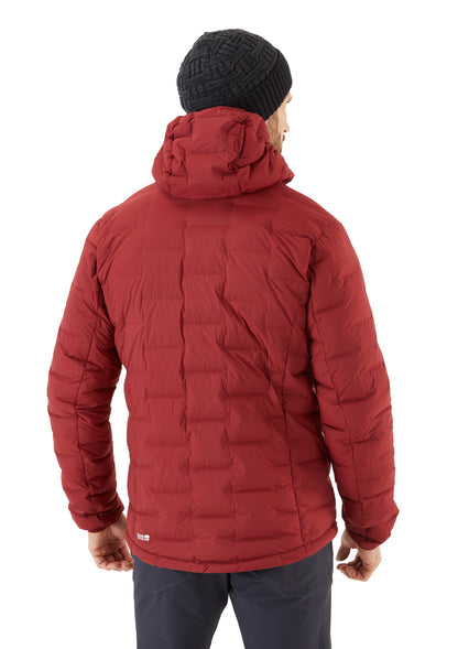 Cubit Stretch Down Hoody - Oxblood Red