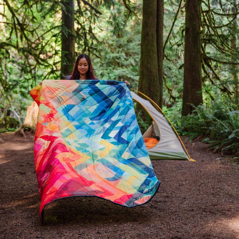 新品） Rumpl The Original Puffy | Printed Outdoor Camping Blanket