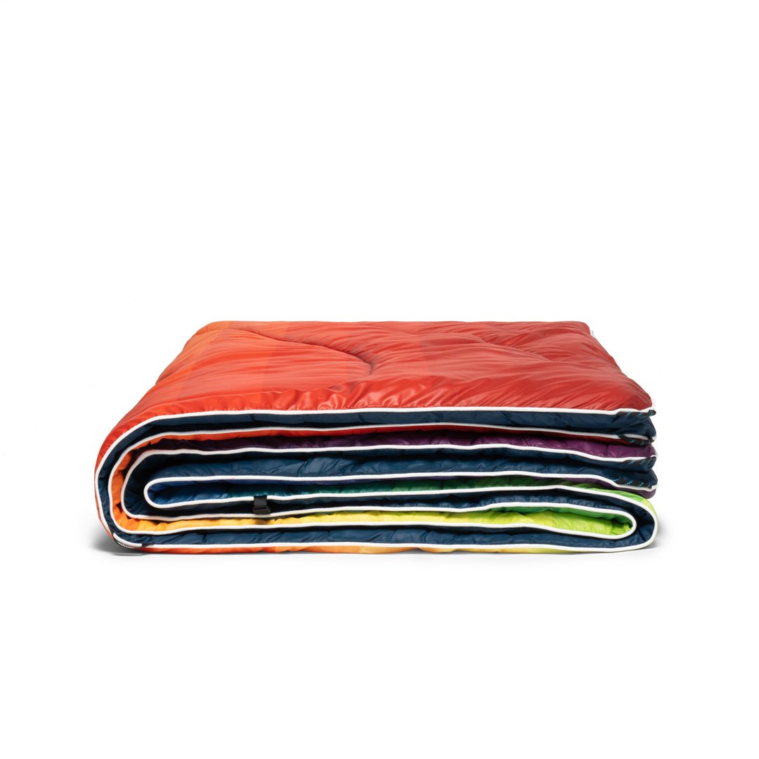 Original Puffy Blanket - Rainbow Fade