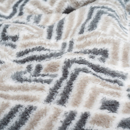 Sherpa Fleece Blanket - Kaleidoscope Stone