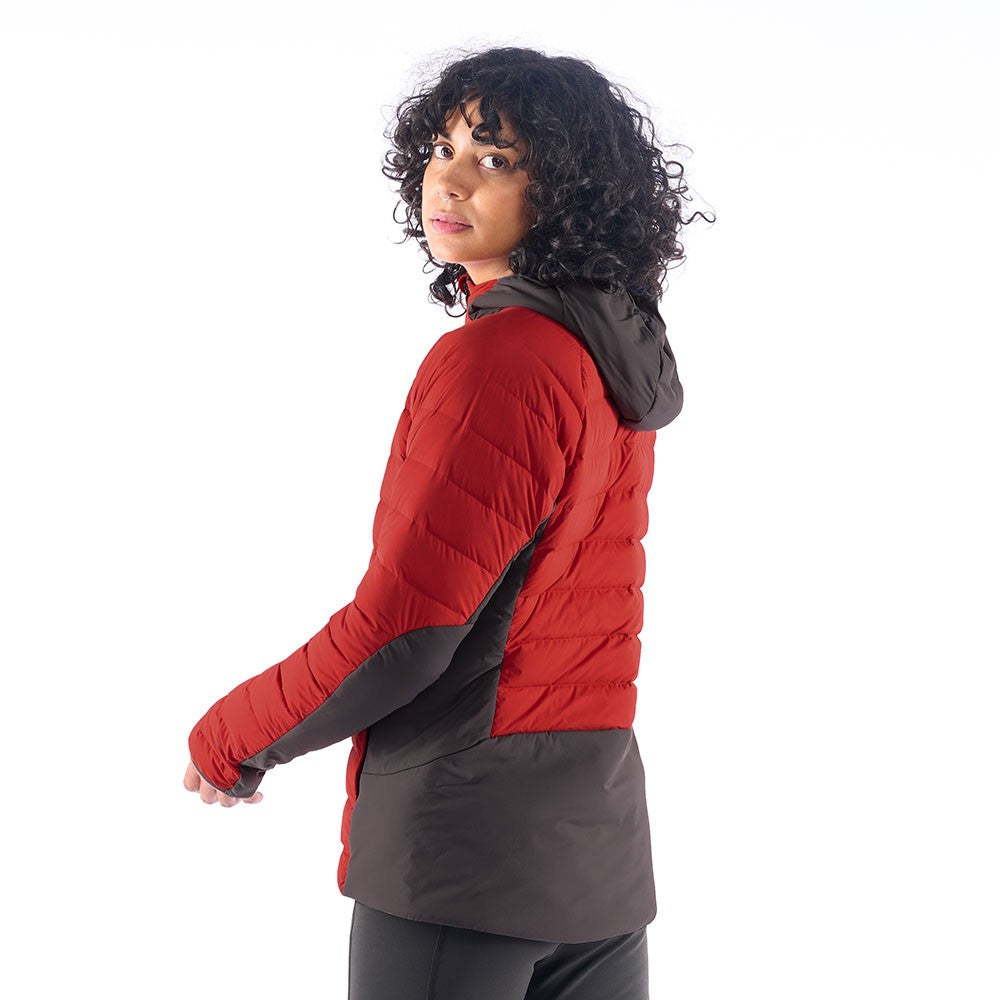 Divide Fusion Stretch Hoodie Jacket - Ember/Ash
