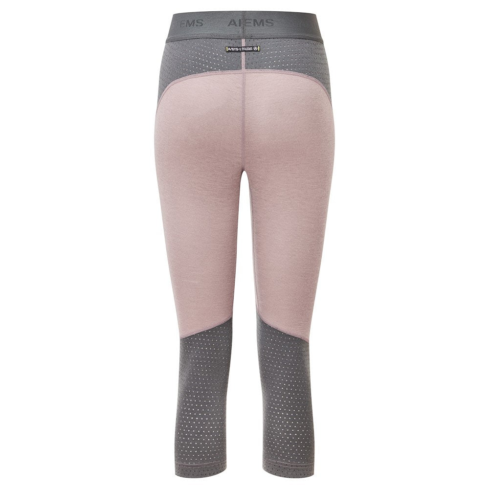 Goldhill 125 Zoned 3/4 Leggings - Twilight Mauve/Ash